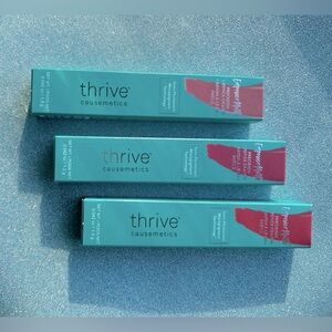 thrive causemetics 3pk NIB EmpowerMatte Precision Lipstick Crayons Full Sizes
